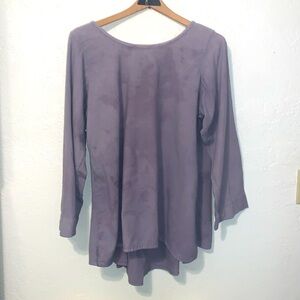 Honest Cotton Lavender Tunic Top